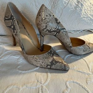 Vince Camuto Snake Print Pumps